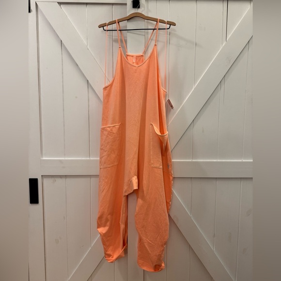 Free People Movement Hot Shot
Onesie Jumpsuit in Pastel Peach - Picture 4 of 8